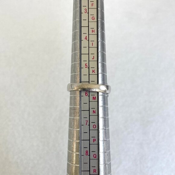 Sterling Silver 925 Oval Scrollwork Bali Multi Gemstone Scrollwork Ring 5.75 - Picture 9 of 16